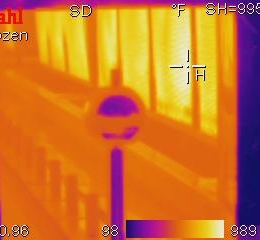 Infrared Heat Chain-on-Edge