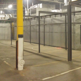 Convection flow-through ovens