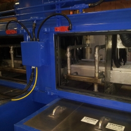 Inside a Kemac Belt Washer