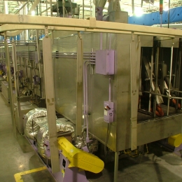 Overhead Conveyor Pretreatment Washer