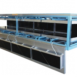 Flow-Through Lamination Oven