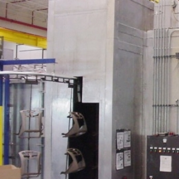 Convection cure oven